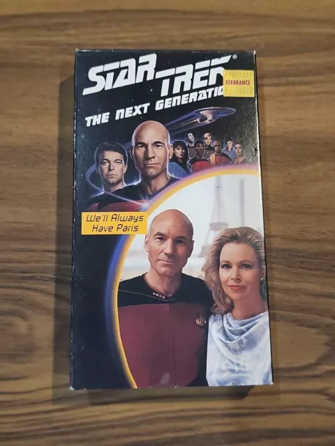 Star Trek: The Next Generation: We'll Always Have Paris (1993, VHS)