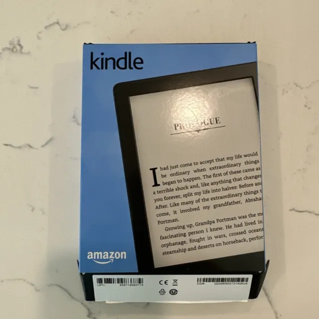 Amazon Kindle (8th Generation) 4GB, Wi-Fi, 6in - Black In Box
