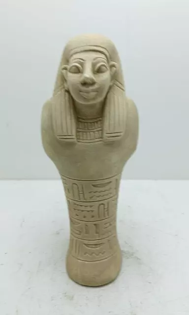 Rare Ancient Egyptian Ushabti Statue BC Shabti Antiquities Pharaonic Servant BC