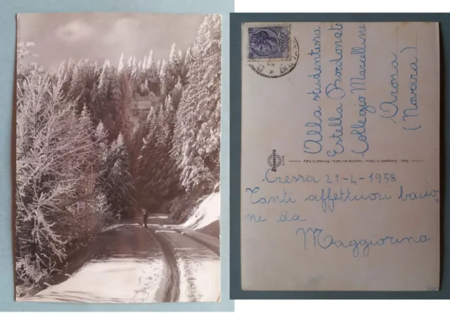 Novara - Cressa - Scorcio panoramico 1958