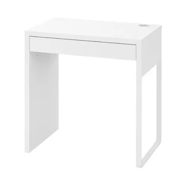 IKEA Bürotisch Schreibtisch Computertisch Büro Tisch schublade weiss MICKE