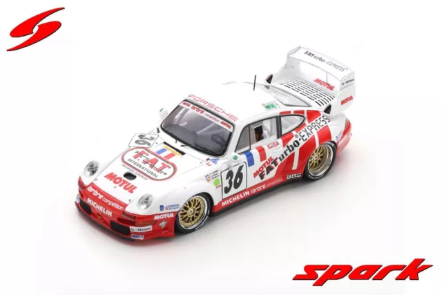 1:43 SPARK Porsche 911 Gt2 Evo #36 24H Le Mans 1995 Pareja Jarier Comas S4445