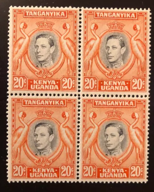 Kenya Uganda Tanganyika SG 139b SC 74 Perf 13x14 MNH KGVI