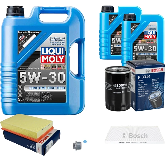 BandelOne Enthält Inspektionspaket Filterset+Liqui Moly 5W30 Öl