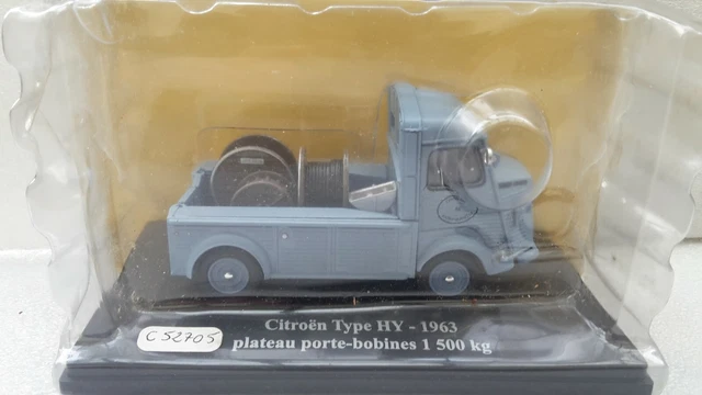 Ixo ? Pour Presse Citroen Hy 1963 Plateau Port Bobines Neuf + Blister Serti