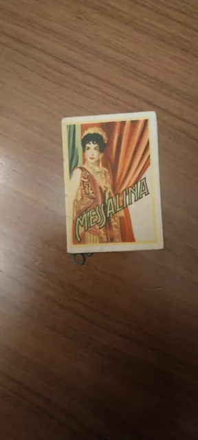 Calendarietto da Barbiere   MESSALINA 1959