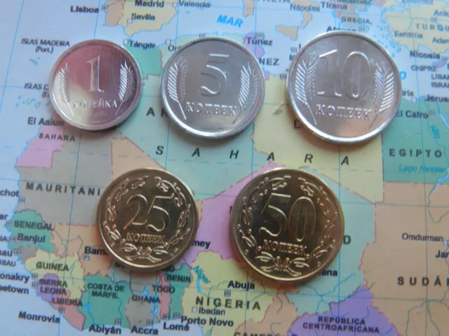 Transnistria Lote De 5 Monedas Diferentes