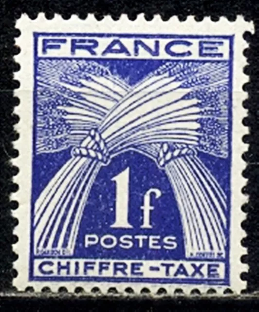 Timbre France Taxe N° 70 **  Neuf Sans Charniere