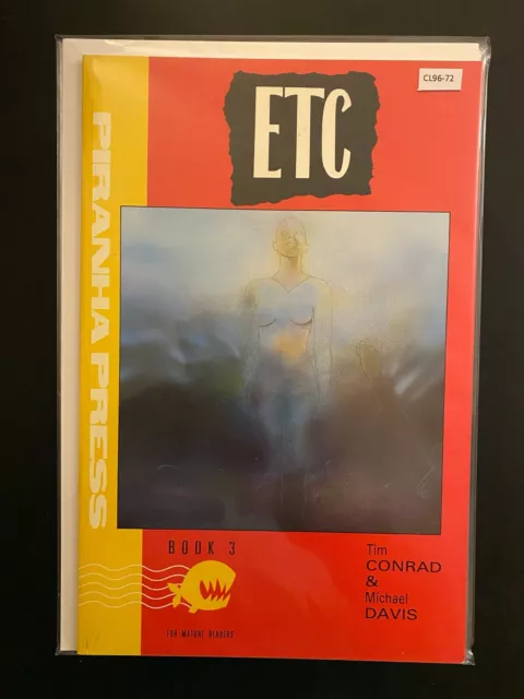ETC Book 3 Higher Grade Piranha Press Comic Book CL96-72