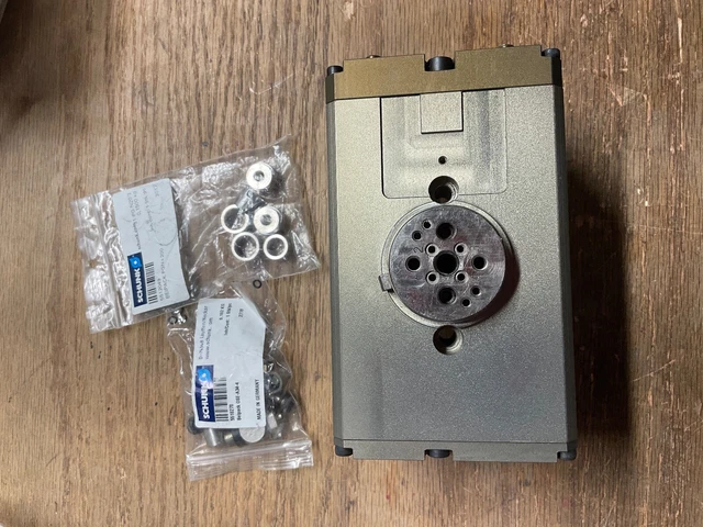 Schunk Ose-A34-4 Pneumatic Rotary Actuator Unit 180 Degree 354304 New No Box
