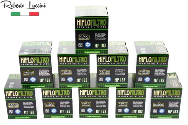 10 x filtre à huile HIFLO HF183