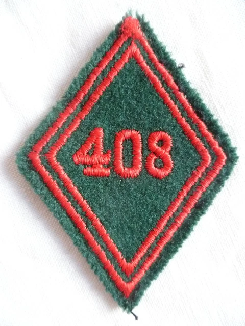 Insigne Losange tissu modèle 1945 Patch ECOLE ARME