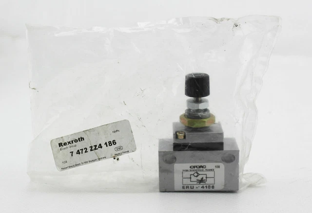 Clapet Anti-retour Rexroth NEUF - Pièce D'origine 3842530797 - étanche, Pour Circuits Hydrauliques