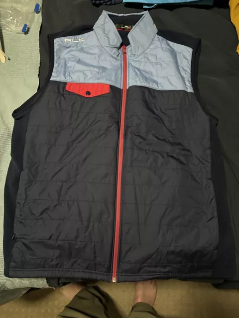 ralph lauren rlx Polar Fleece Puffer Vest 2XL