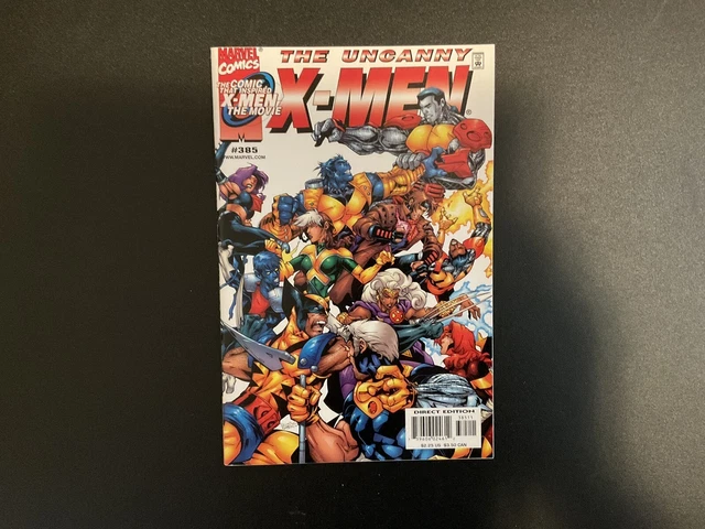 The Uncanny X-Men #385 (Marvel Comics  2000) The Comic That Inspired The Movie