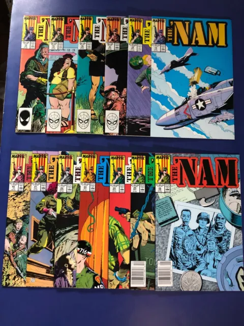 The 'Nam # 1 - 26 (1986-1989, Marvel) *Consecutive Lot of 26* HIGH GRADE NM- 2