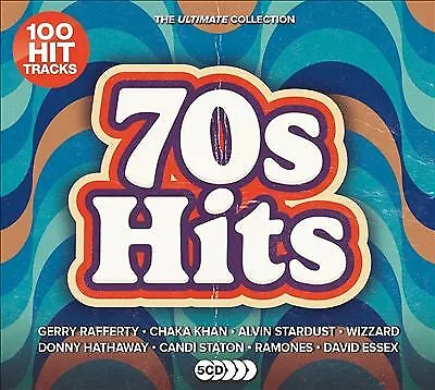 Various Artists : 70s Hits CD Box Set 5 discs (2021) FREE Shipping, Save £s