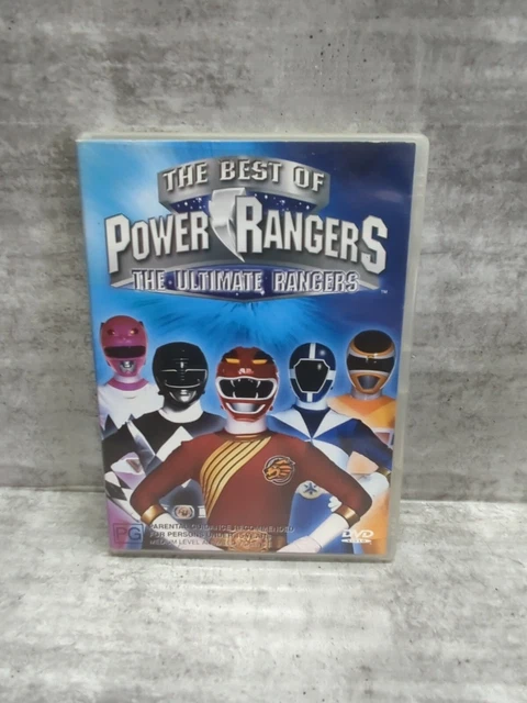 BEST OF THE Power Rangers - Ultimate Rangers (DVD, 2003) Region 4