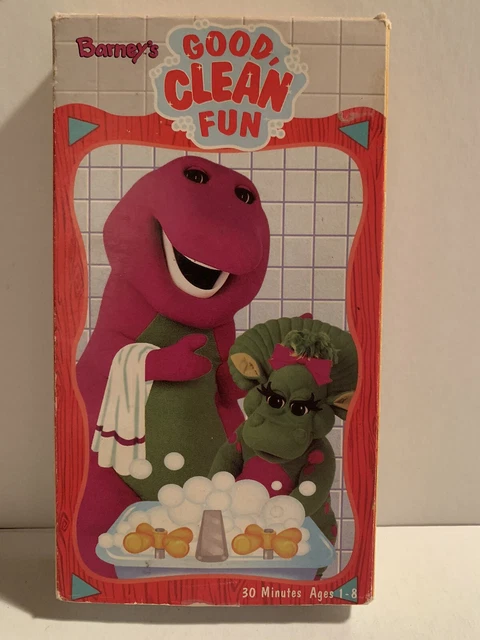 Barney Barney S Good Clean Fun Vhs 1998 5 96 Picclick Uk Barney Barney S Good Clean Fun Vhs 1998 5 96 Picclick Uk