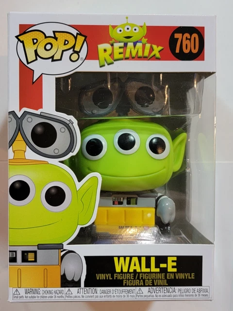Toy Story Remix Alien Wall-E Pop! Vinile Figura #760 Funko