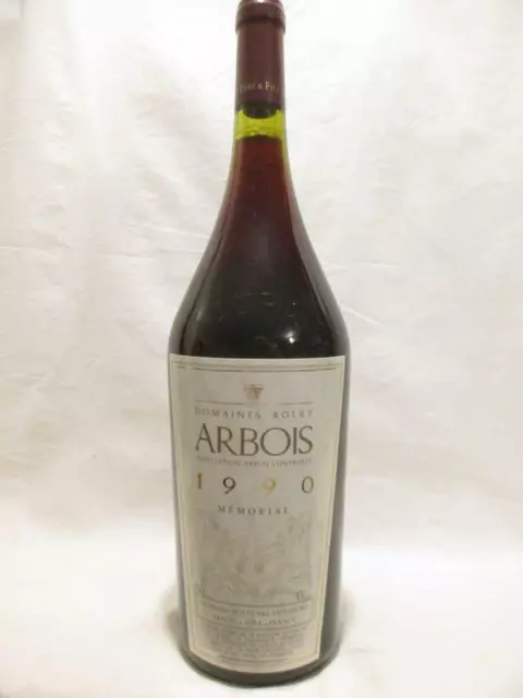 magnum 150cl arbois domaine rolet mémorial rouge 1990 - jura
