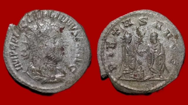 Roman Coin : Valérien I - Antoninien, Gallien et Valérien Ier, R1, TTB [25AVLP2]