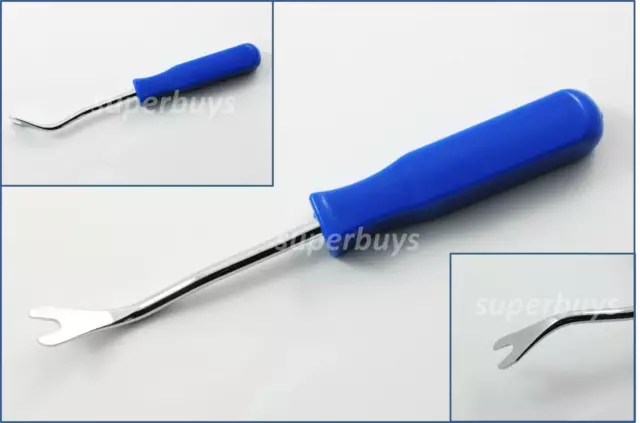 Blue Tack Nail Staple Upholstery Trim Panel Door Remover Lifter Removal Pry Tool