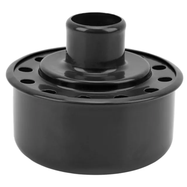 Black Round Push In Breather Valve Cover Breathers For BBC SBF 327 350 302