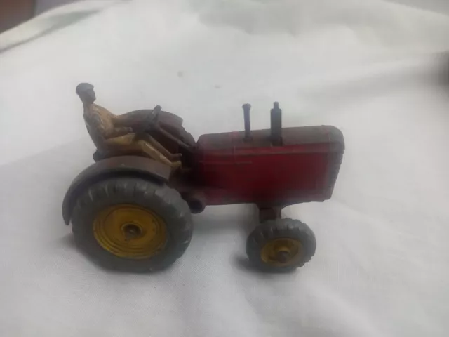 Vintage Dinky Toys Massey Harris Tractor