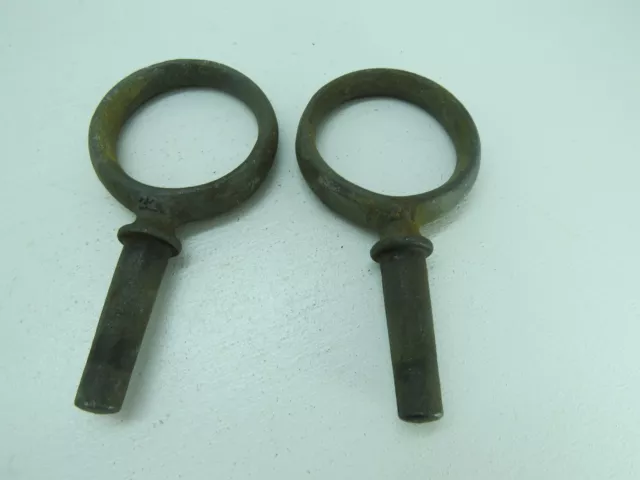 Galvanized Pair 2+1/16 Inch Oar Locks Row Boat (C2.5A240)