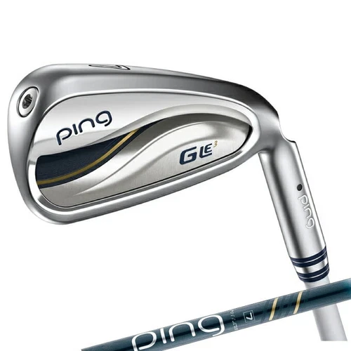 Set De Fers Ping G25 4-PW+UW+SW - Droitière, Flex Régulier, Point Jaune, Acier, Occasion