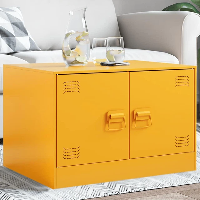 Table Basse VidaXL En Acier Inoxydable Et Verre Trempé – 80 X 80 X 40 Cm – Design Moderne, Pour Salon, Bout De Canapé