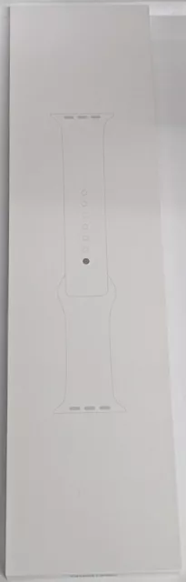 Genuine Apple Watch Band Sport Band (41mm)White S/M (Fits  130mm–180mm wrists )