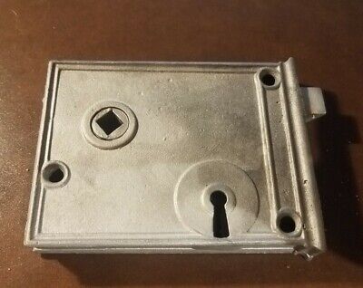 Vintage Mortise Lock 3" X 4 1/4" Unbranded Incomplete 3