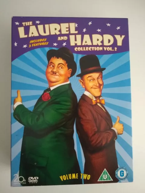 Laurel and Hardy Collection Vol. 2 DVD Movie Box Set, 3 Films, Comedy, Free Post