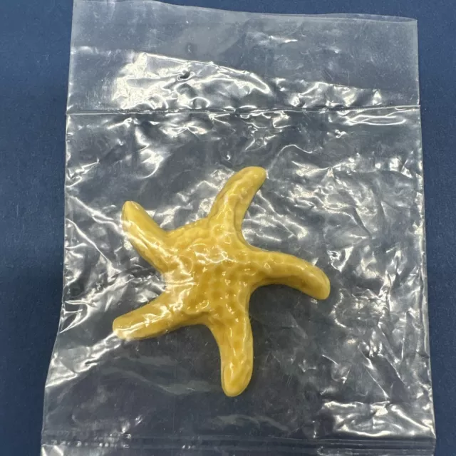 Wade Red Rose Tea Sealed Yellow Starfish Nautical Wonderland Series Figurine