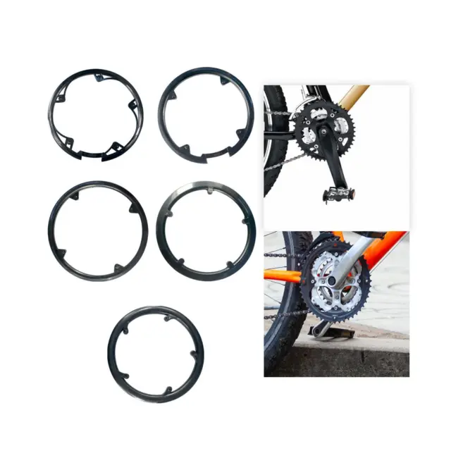 Housse de protection de roue en résine ronde noire pour vélo de vélo BMX