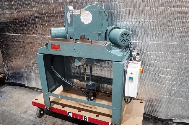 Pistorius Double Miter, MN200. Pneumatic Downfeed. Great shape. 3 phase 220v Pistorius Double Miter, MN200. Pneumatic Downfeed. Great shape. 3 phase 220v