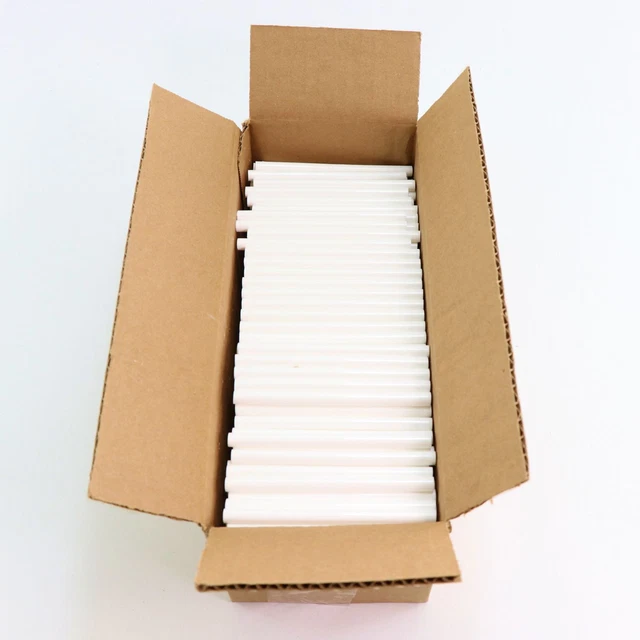 Surebonder 4" Mini White Color Hot Glue Stick - 5 lb Bulk Box
