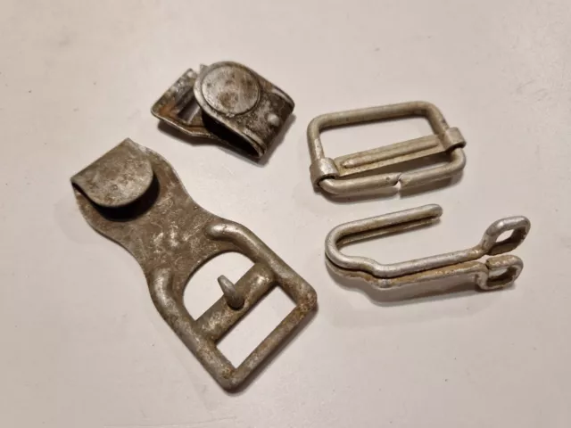 WWII WW2 German Original Soldier Y Straps Marked