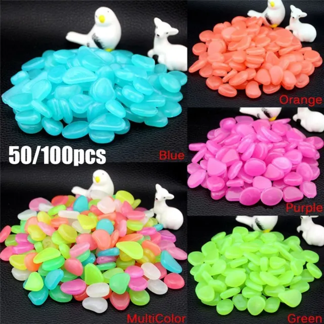 Pack de 50 ou 100 galets Create a Magical Garden with Glow in the Dark
