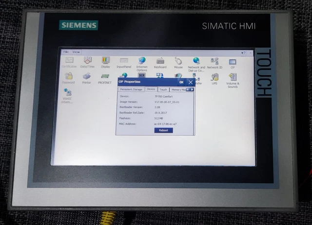 Tp700 Basic SIEMENS SIMATIC TP700 Comfort 6AV2 124-0GC01-0AX0 Touch Panel HMI EUR ...