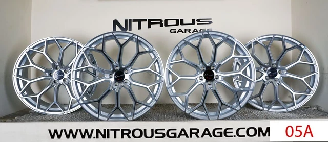 20" Giovanna Monte Carlo BMW 3 4 Series 5x112 Silver Wheels 05A