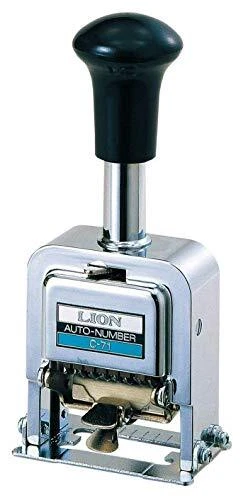 Lion -Line Heavy-Duty Automatic Numbering Machine 6-Wheel Roman 1 Numbering M...
