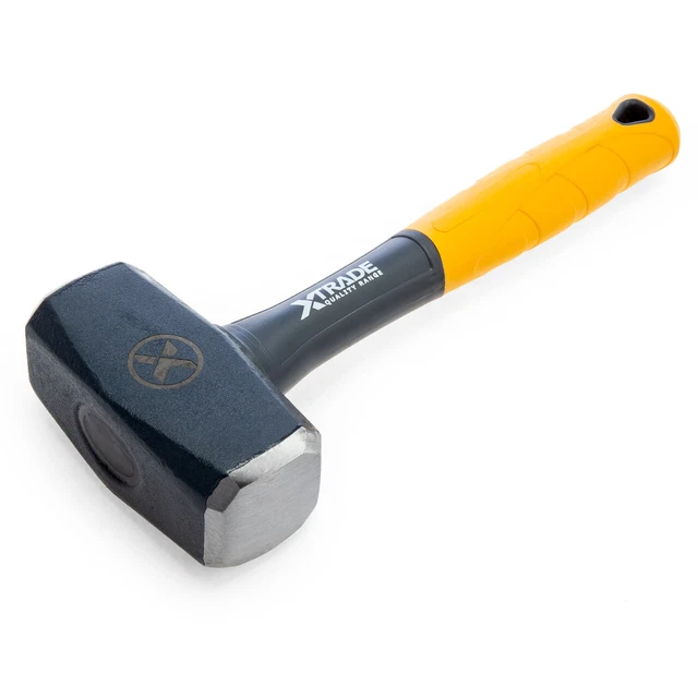 XTrade Club Marteau Avec Poignée Fibre de Verre 1.8kg Caoutchouc X0900080 2