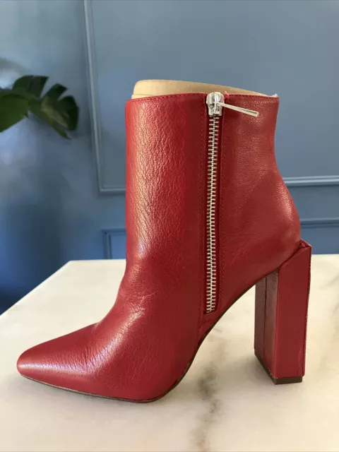 Jessica Simpson Richest Red Timea Women's Boot Size 5M