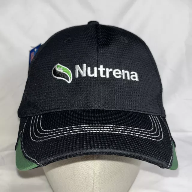 Nutrena Hat Feeds Animal Feed Embroidered Black Adjustable