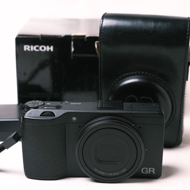 Ricoh GR Compact Digital 16.2MP Camera APS-C Point & Shoot Digital 11