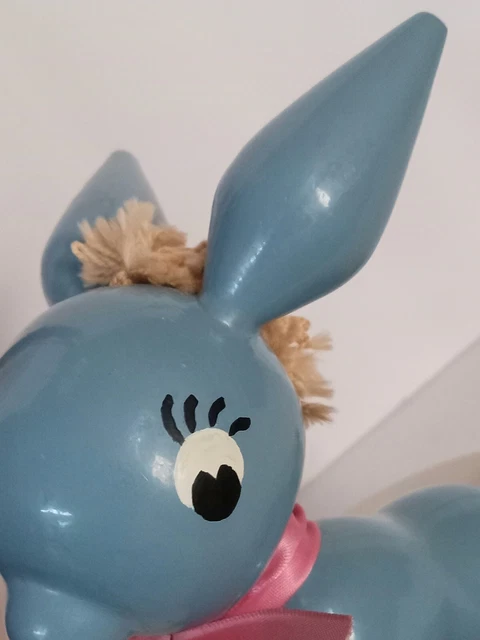 Vintage 1970's ...Unique..Twisted Balloon ...Model Dog... Art Nursery Table Lamp