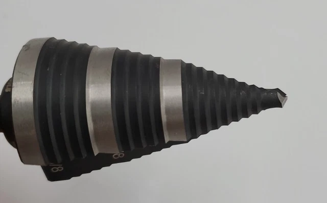 Klein Tools KTSB15 Step Drill Bit #15   7/8", 1-1/8", 1-3/8" 3